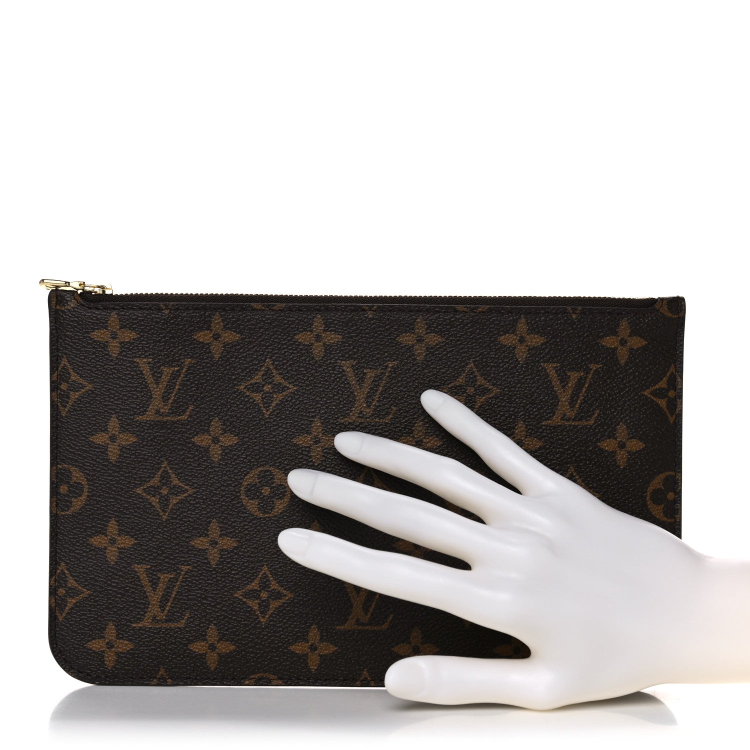 Louis Vuitton Monogram Neverfull MM GM Pochette 2 of 11