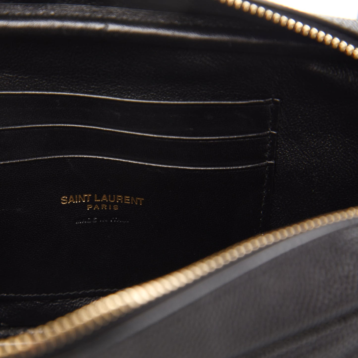 Grain De Poudre Matelasse Monogram Mini Lou Camera Bag Black