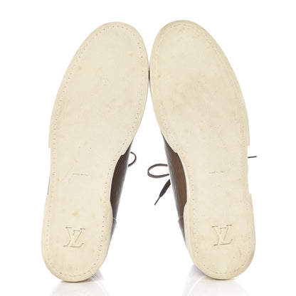 Louis Vuitton Epi Match Up Sneakers 11 Kaki 8 of 10