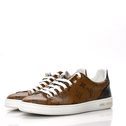 Louis Vuitton Reverse Monogram Frontrow Sneakers 37.5 3 of 9