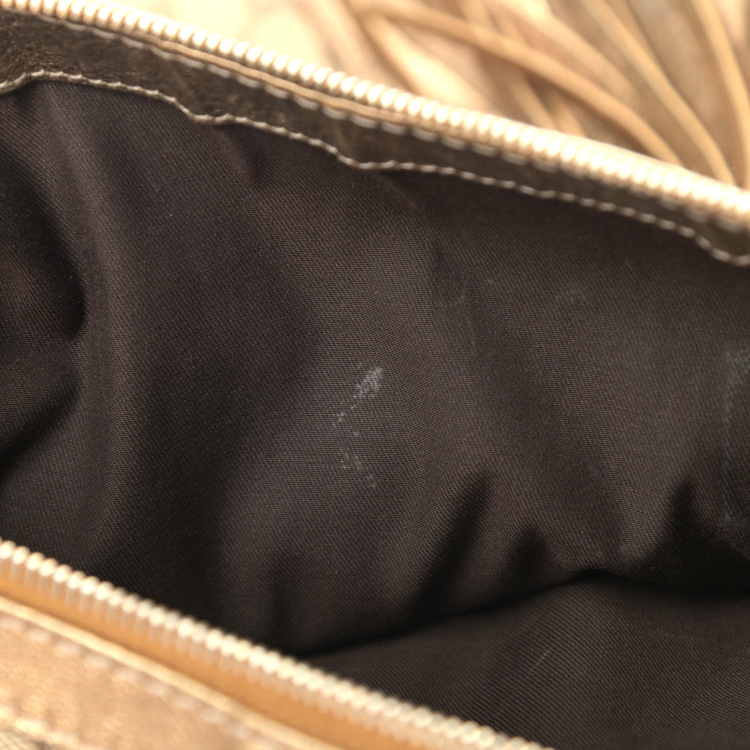 Gucci Monogram Acapulco Medium Hobo Gold 10 of 12