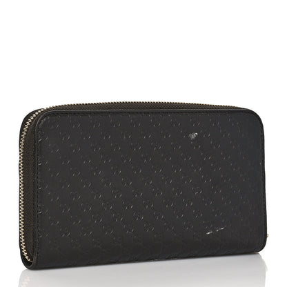 Gucci Microguccissima Large Zip Around Organizer Wallet Brown 3 of 12