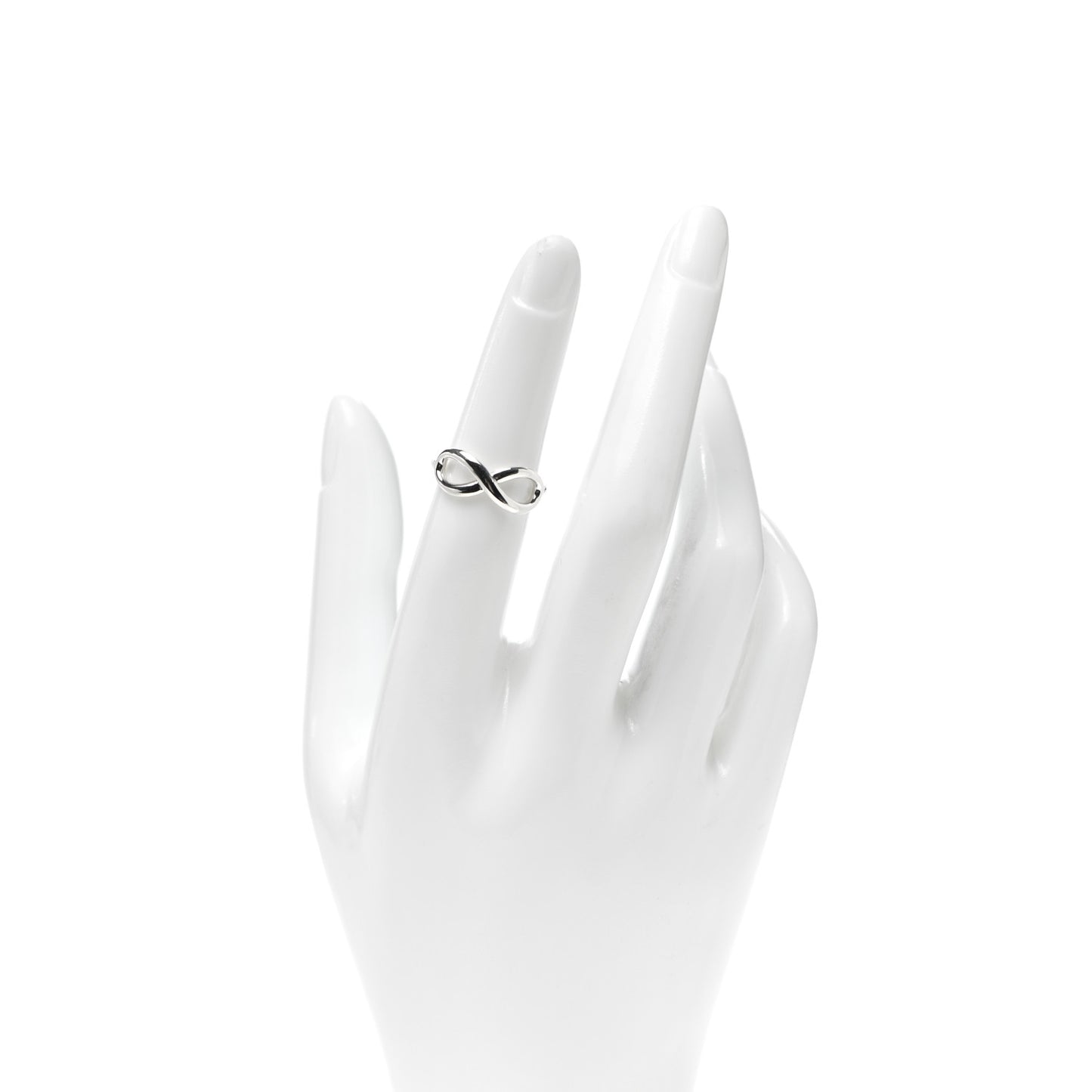 Sterling Silver Infinity Ring 49 5
