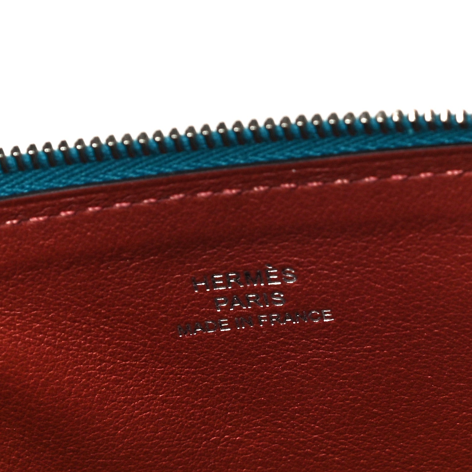 Hermes Evercolor Atout Pouch Bleu Frida 6 of 10