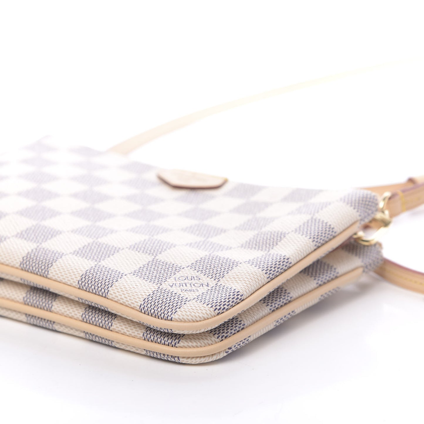 Damier Azur Double Zip Pochette