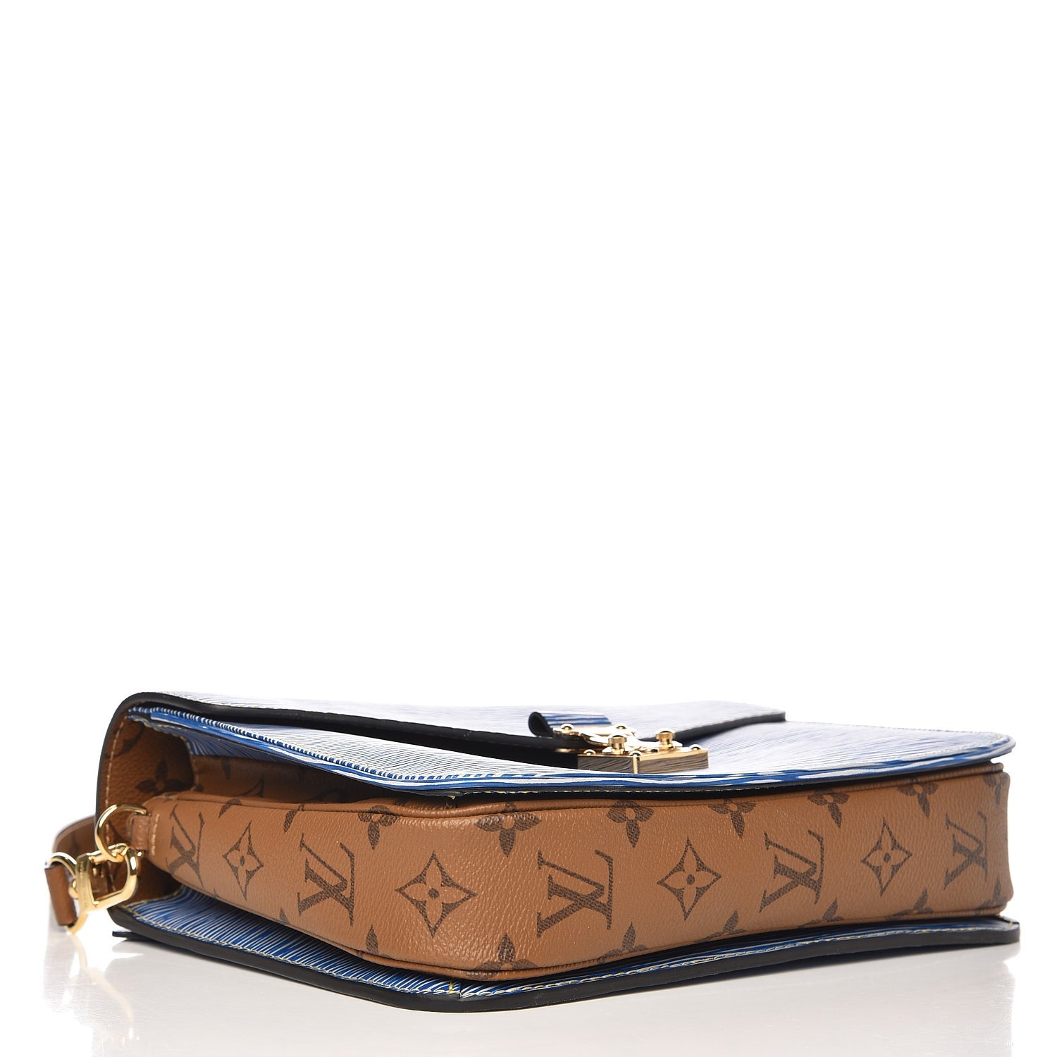 Louis Vuitton Epi Reverse Monogram Pochette Metis Denim Light 4 of 7