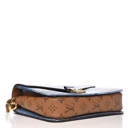 Louis Vuitton Epi Reverse Monogram Pochette Metis Denim Light 4 of 7