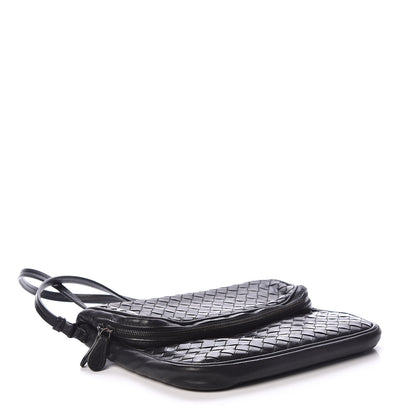 Bottega Veneta Nappa Intrecciato Crossbody Bag Black 4 of 10