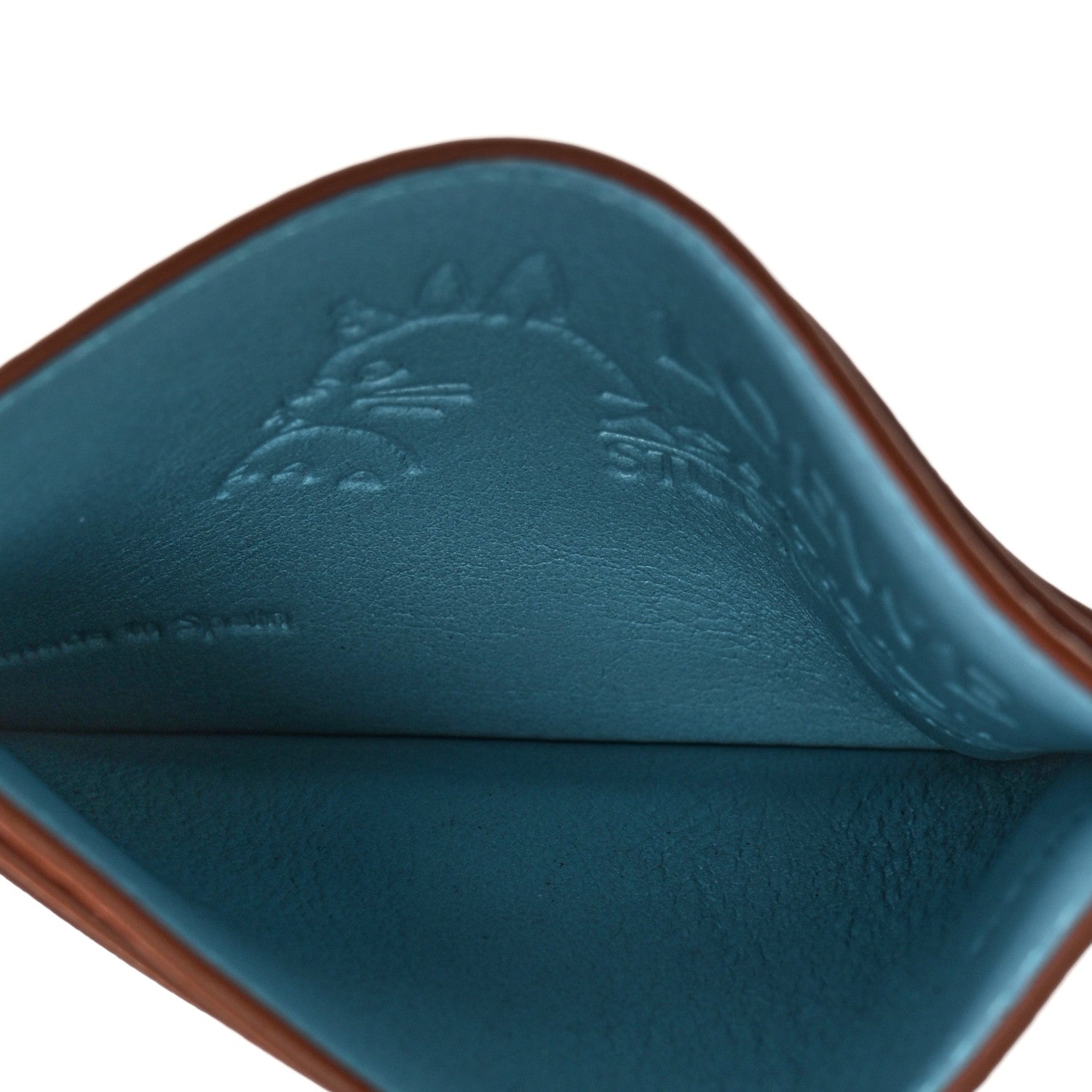 Loewe X HOWL'S MOVING CASTLE Calfskin Heen Dice Card Holder Tan 5 of 9