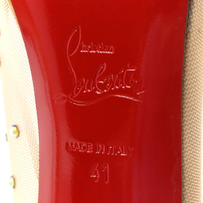 Christian Louboutin Crystal Strass Follies 100 Pumps 41 Version Vosges 7 of 9