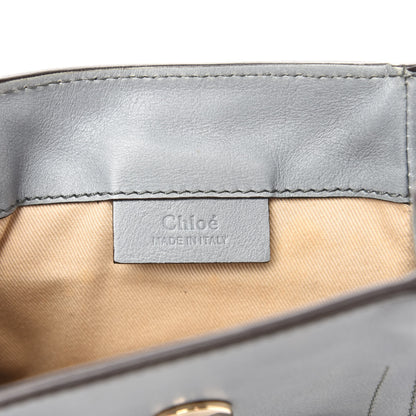 Chloe Suede Calfskin Mini Faye Backpack Airy Grey 7 of 14