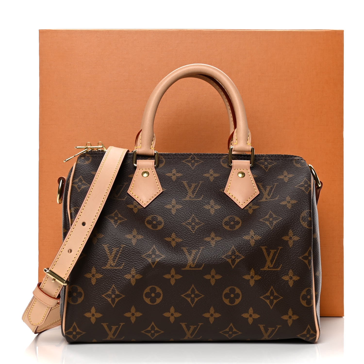 Louis Vuitton Monogram Speedy Bandouliere 25 10 of 10