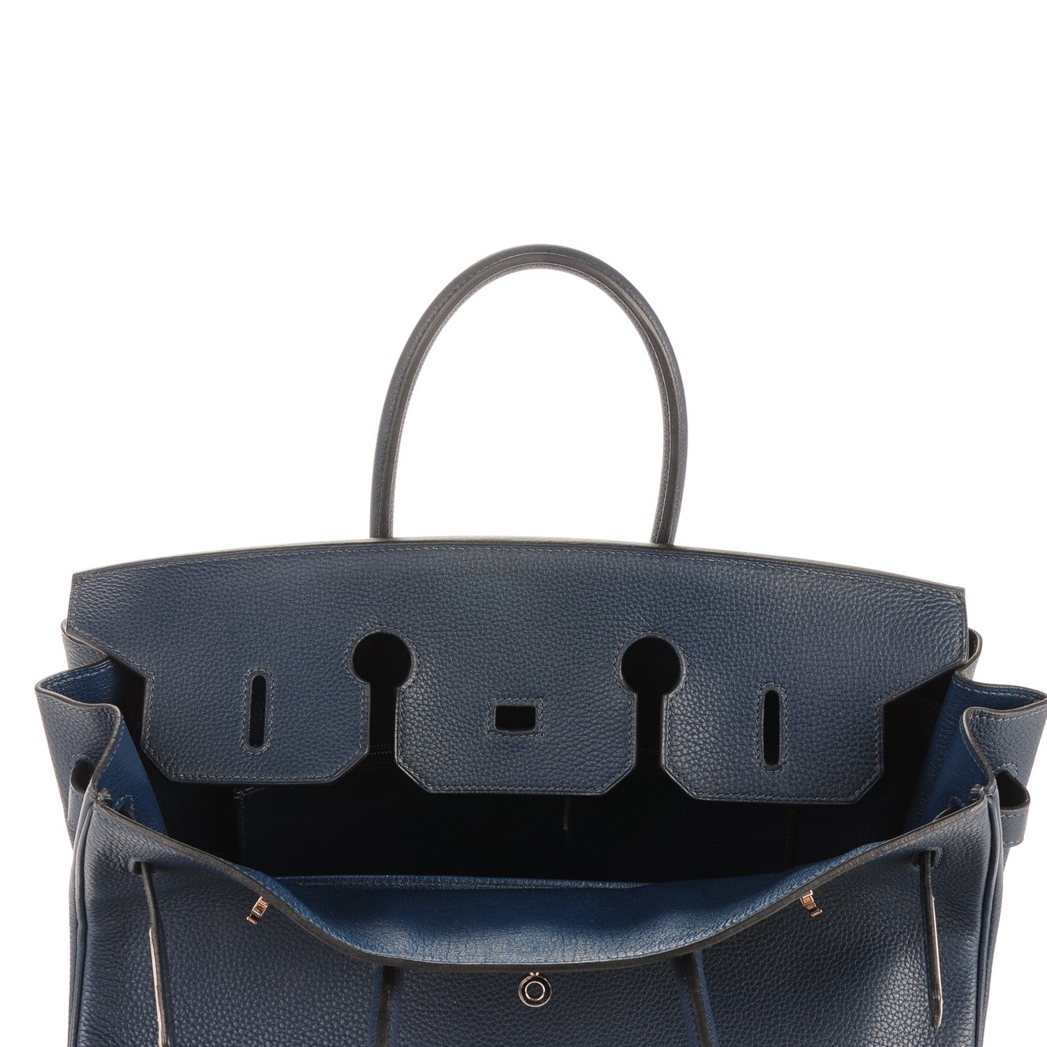 Hermes Taurillon Clemence Birkin 35 Bleu De Prusse 25 of 26