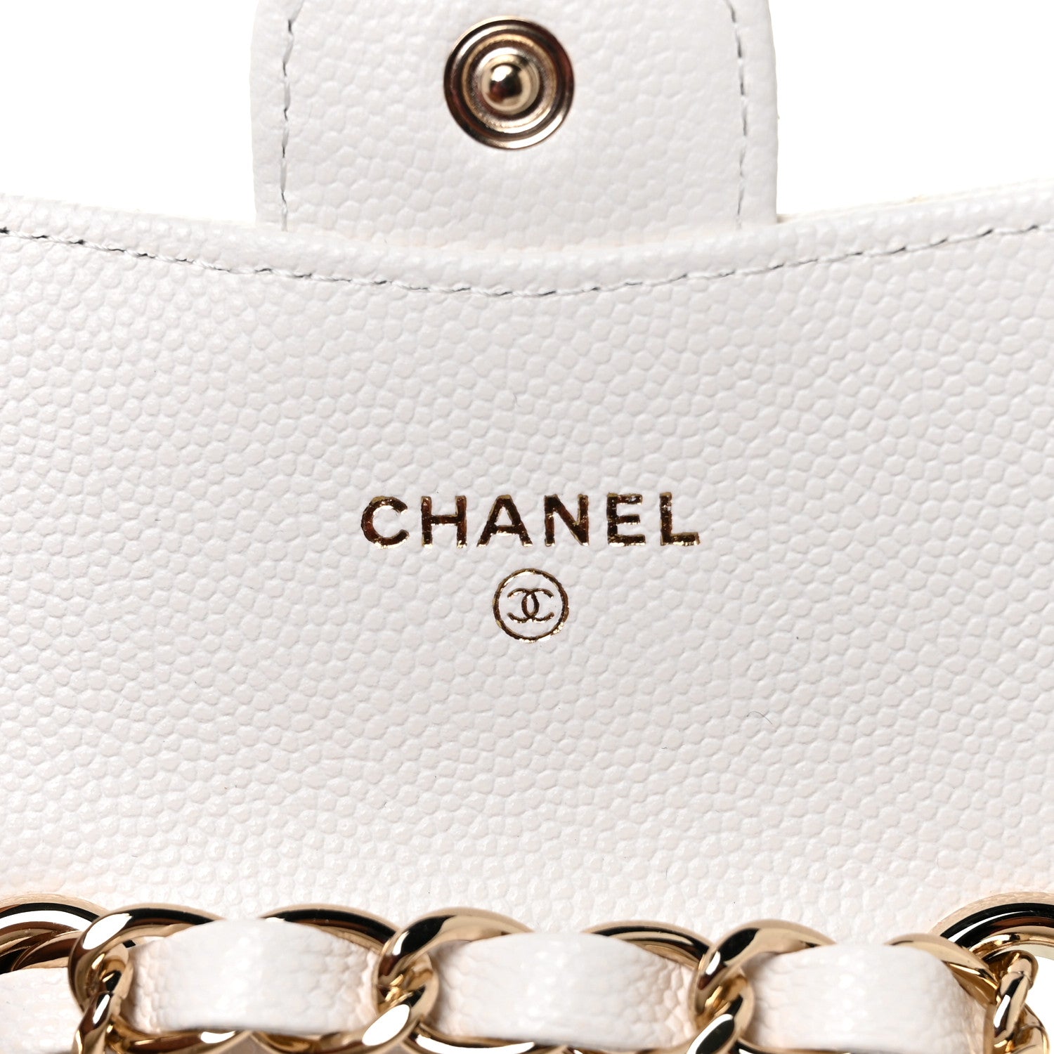 Chanel Caviar Quilted Belt Bag White 6 of 11