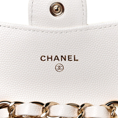 Chanel Caviar Quilted Belt Bag White 6 of 11