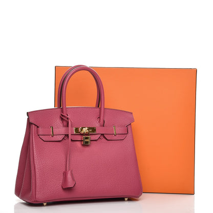 Hermes Fjord Birkin 30 Tosca 16 of 32