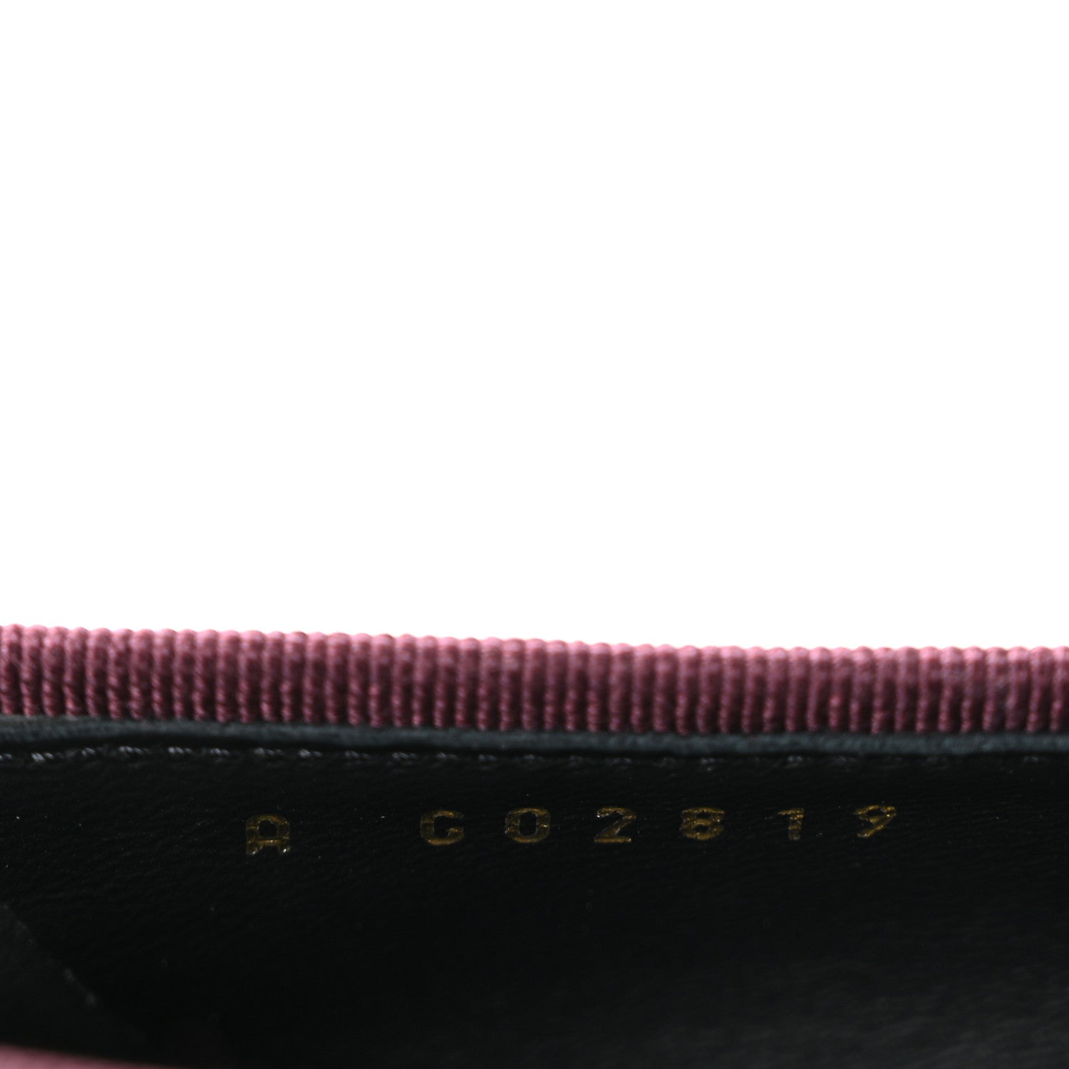 Chanel Patent Calfskin Crocodile Embossed Cap Toe CC Ballerina Flats 36.5 Dark Burgundy Black 9 of 10