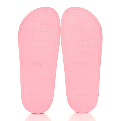 Givenchy Rubber Logo Pool Slide Sandals 40 Candy Pink 5 of 9