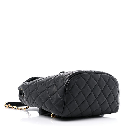 Chanel Lambskin Quilted Small Urban Spirit Backpack Black 4 of 10