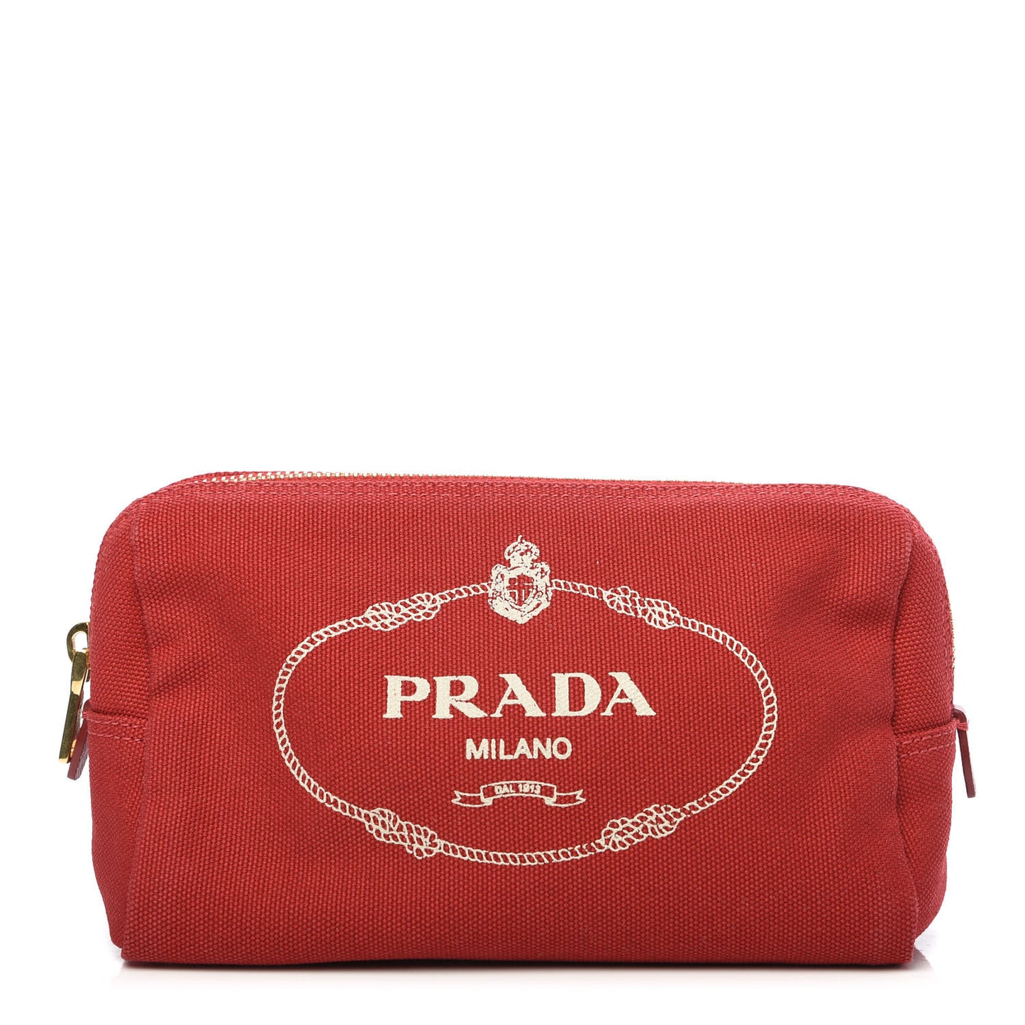 Canvas Canapa Logo Pouch Rosso