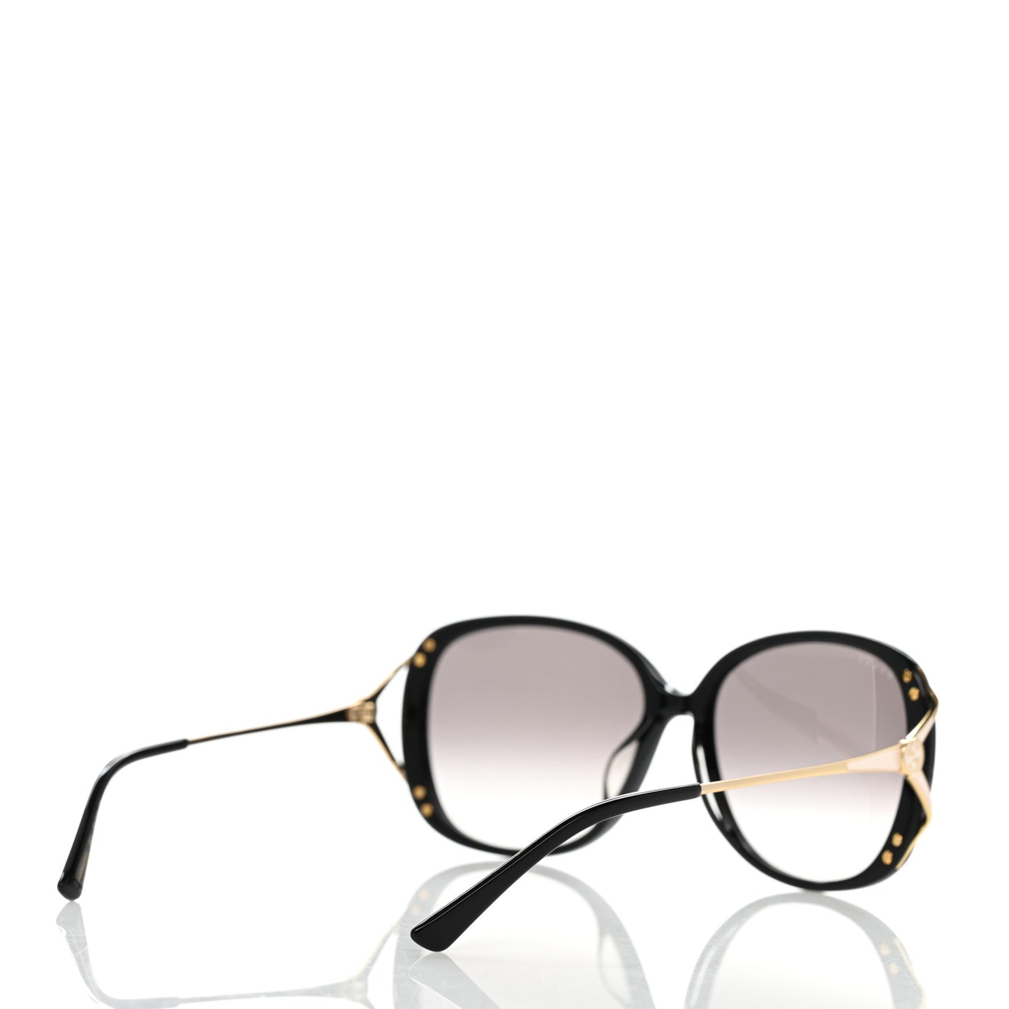 Acetate Metal Oversized Sunglasses GG0649SK Black