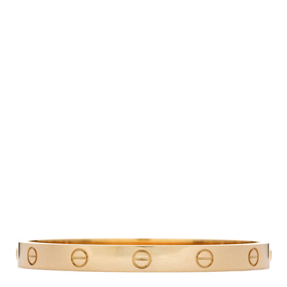 Cartier 18K Yellow Gold LOVE Bracelet 17 1 of 9