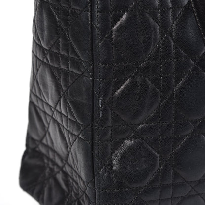 Christian Dior Lambskin Cannage Large Lady Dior Black 11 of 11