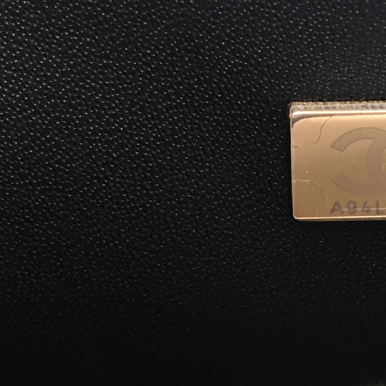 Chanel Lambskin Quilted Mini Top Handle Rectangular Flap Black 7 of 9