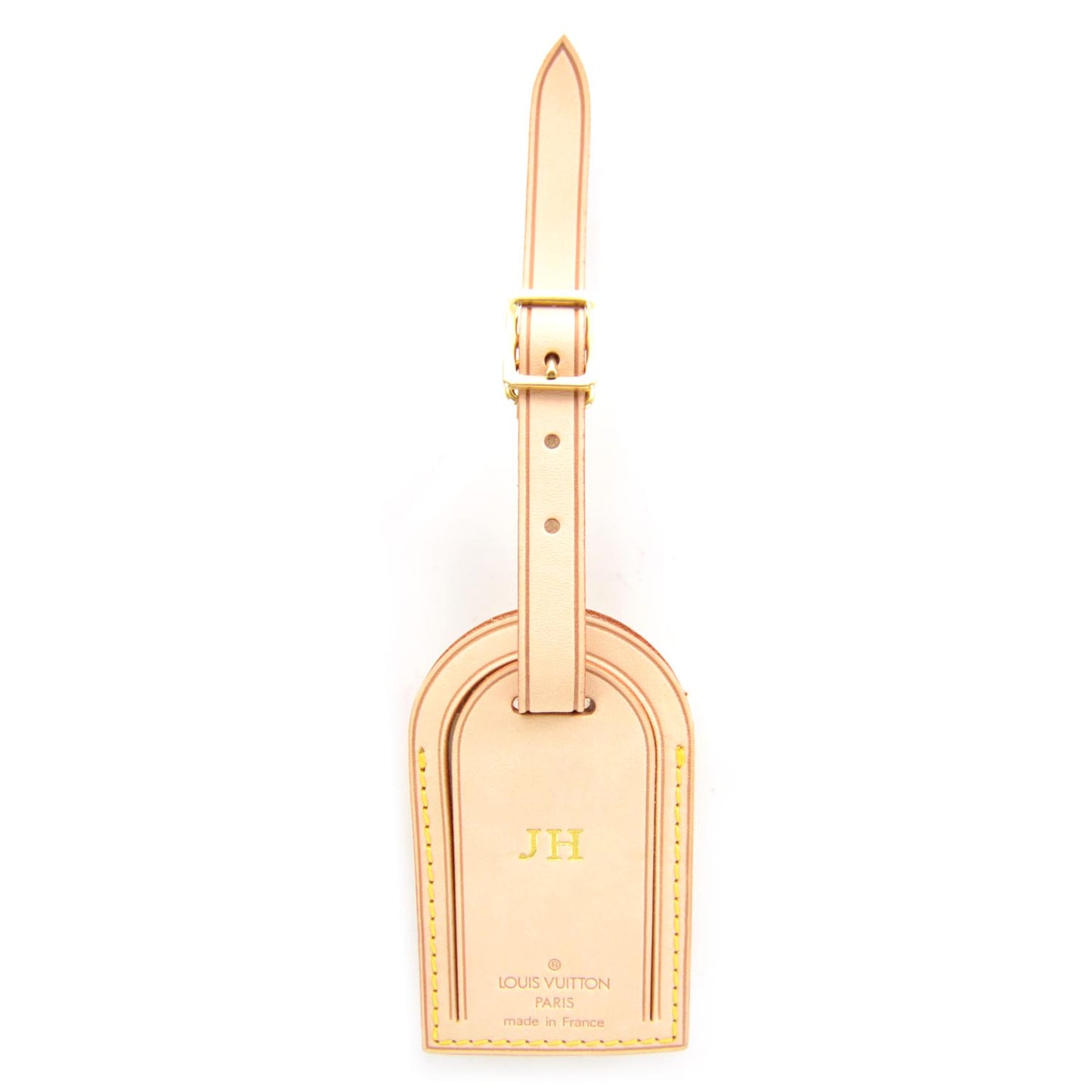Vachetta Leather Luggage Tag