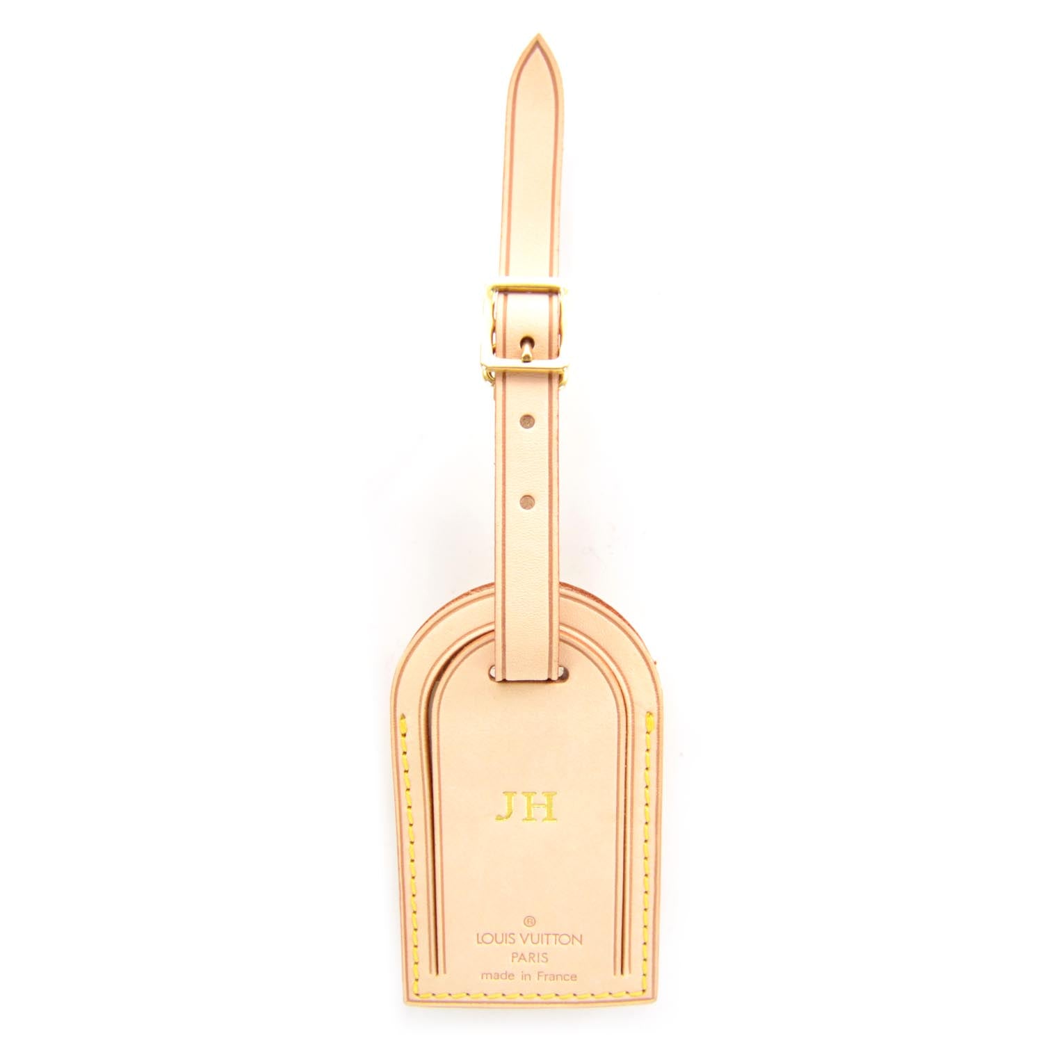 Louis Vuitton Vachetta Leather Luggage Tag 1 of 3