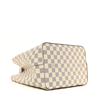 Louis Vuitton Damier Azur Neonoe MM Eau De Rose 4 of 9