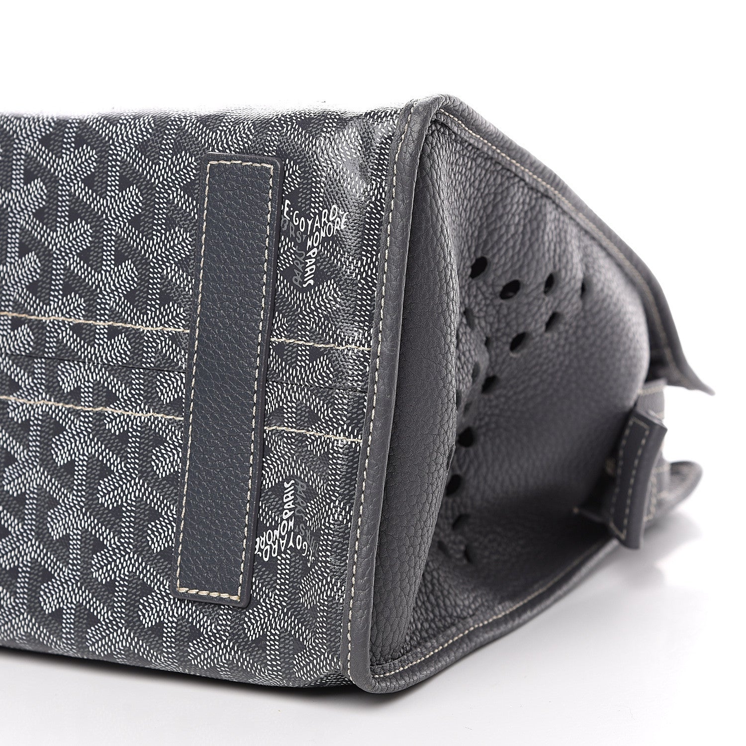 Goyard Goyardine Sac Hardy Pet Carrier PM Grey 7 of 11