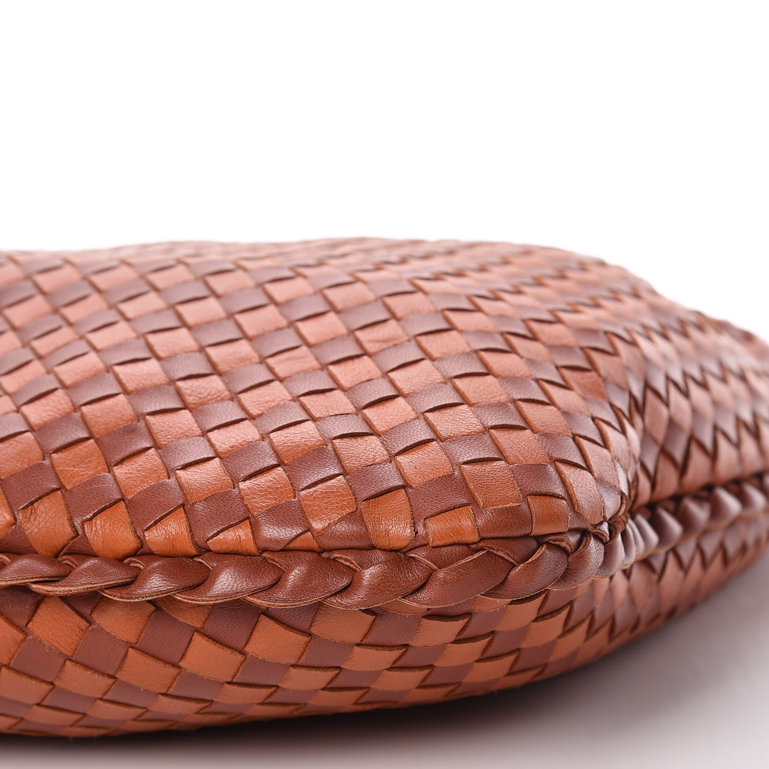 Bottega Veneta Nappa Intrecciato Bi-Color Medium Veneta Hobo Rust Clay 11 of 11