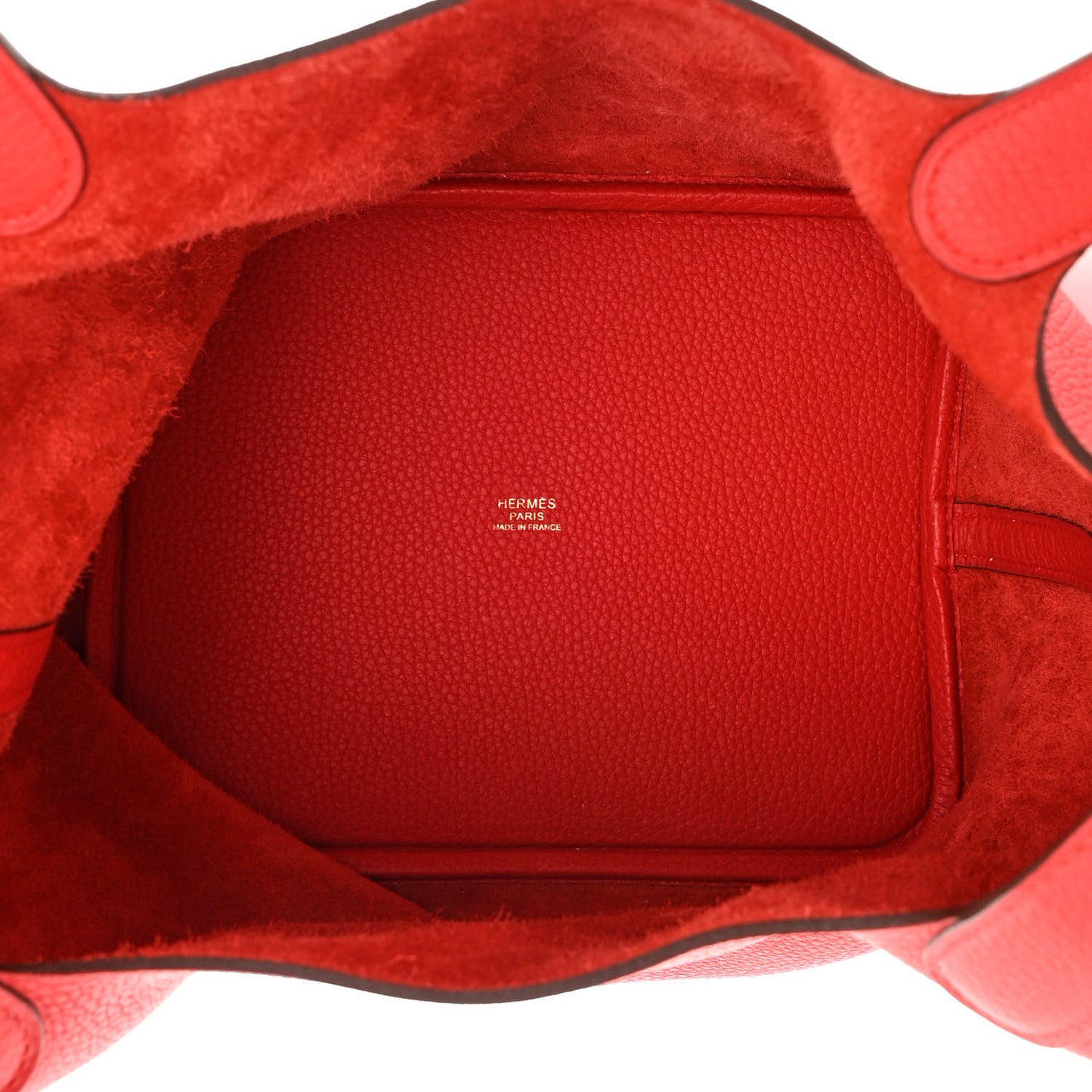 Taurillon Clemence Picotin Lock 22 MM Rouge de Coeur