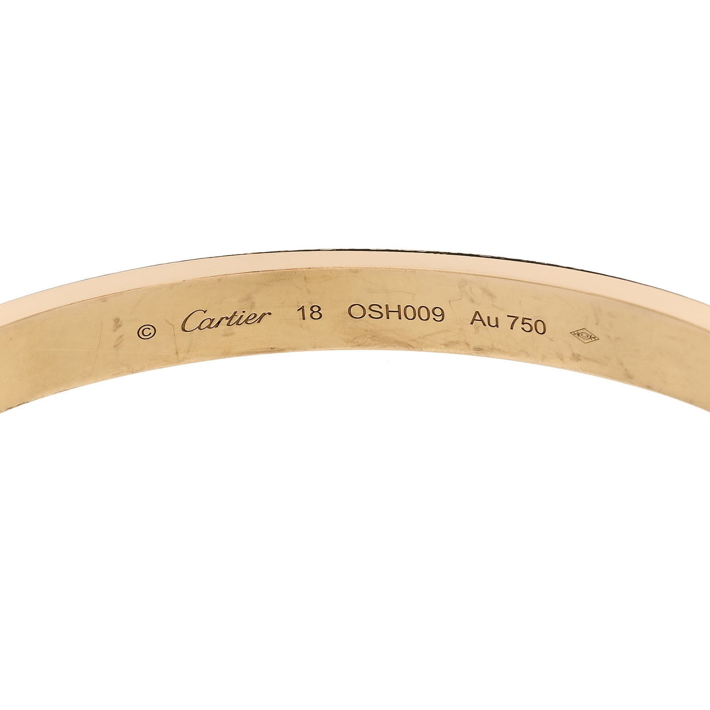 18K Yellow Gold LOVE Bracelet 18