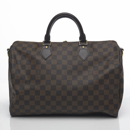 Louis Vuitton Damier Ebene Speedy Bandouliere 35 4 of 9