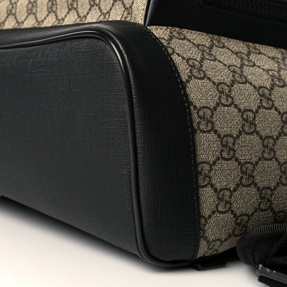 Gucci GG Supreme Monogram Medium Backpack Black 11 of 11