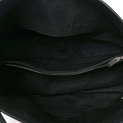 Saint Laurent Grained Calfskin Medium Souple Sac De Jour Black 4 of 8