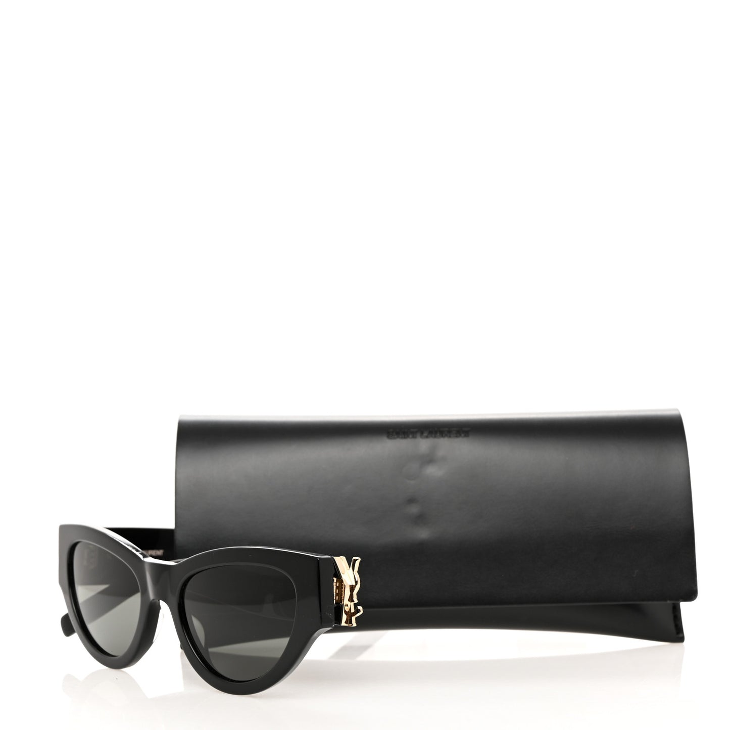 SAINT LAURENT Acetate Sunglasses SL M94 Black