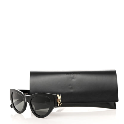 Saint Laurent SAINT LAURENT Acetate Sunglasses SL M94 Black 8 of 8