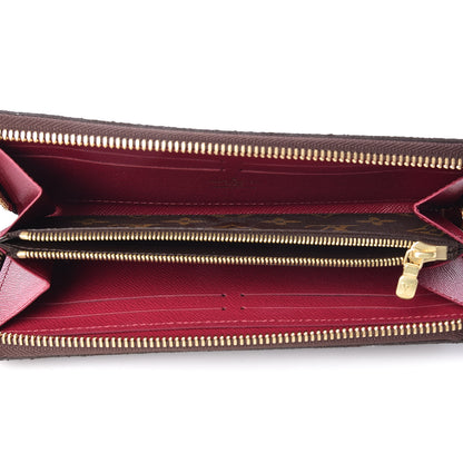 Louis Vuitton Monogram Clemence Wallet Fuchsia 5 of 8