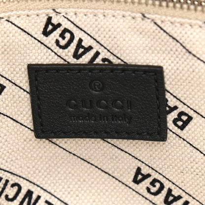 Balenciaga X GUCCI GG Supreme Monogram Neo Classic Silver Hardware City Beige Ebony 7 of 10