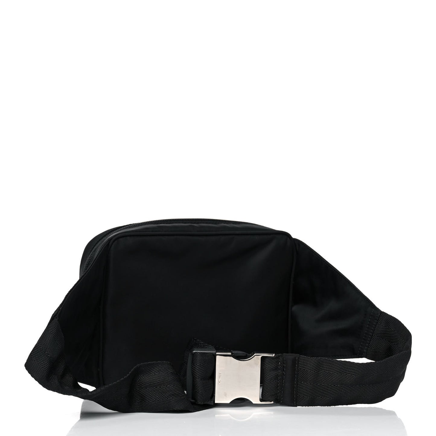 Tessuto Nylon Saffiano Belt Bag Black