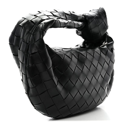 Bottega Veneta Nappa Intrecciato Mini Jodie Black Black 3 of 12