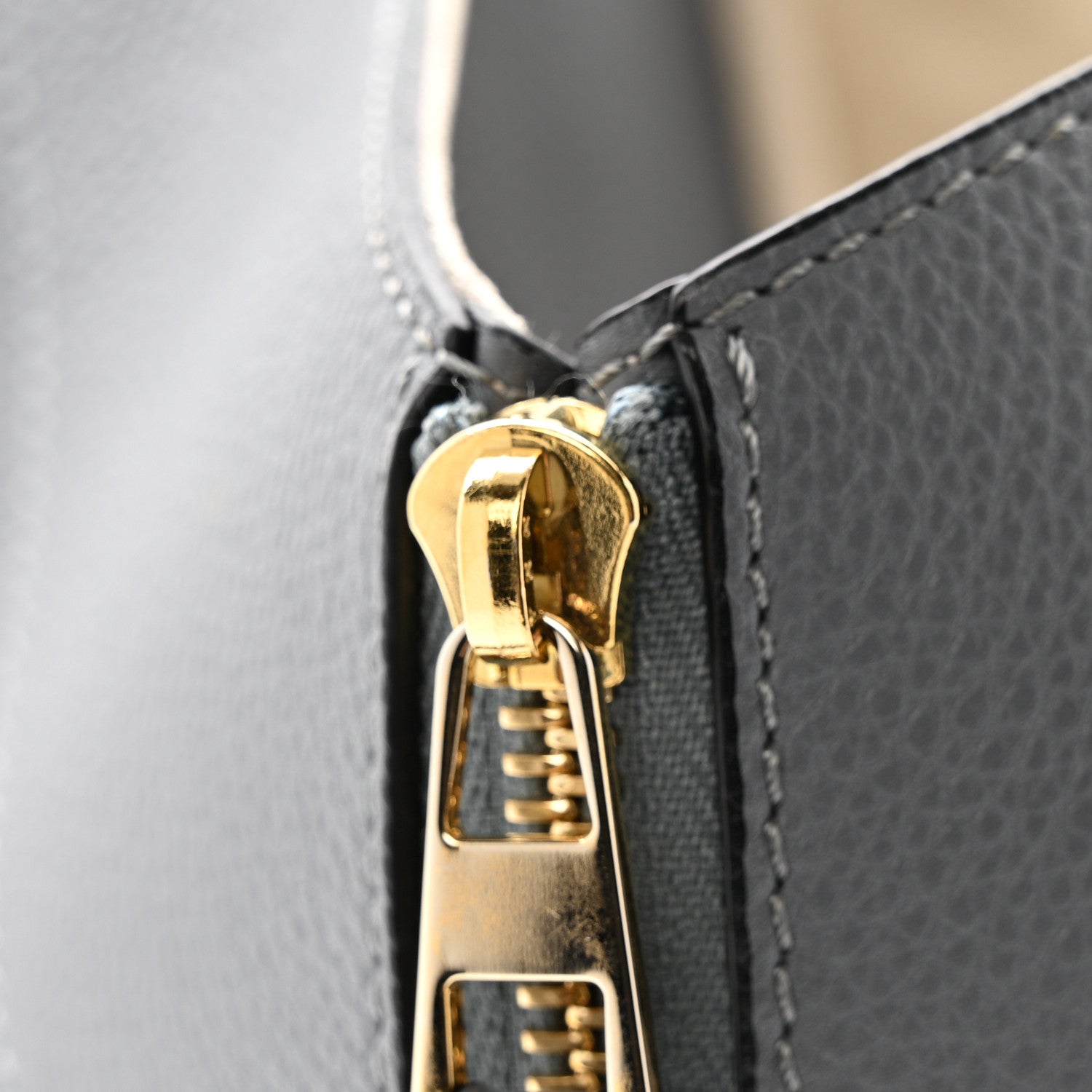 Loewe Grained Calfskin Small Hammock Shoulder Bag Asphalt 14 of 15