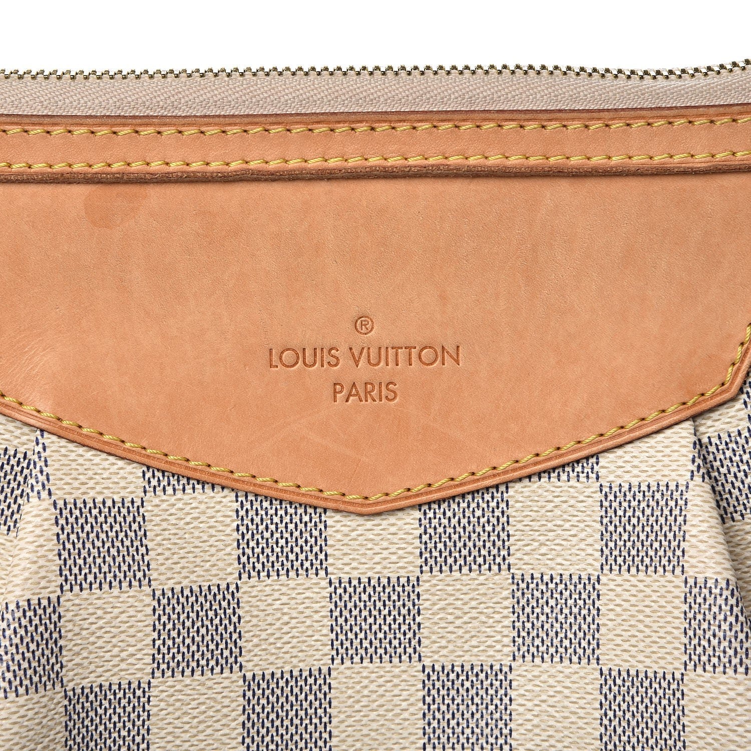 Louis Vuitton Damier Azur Siracusa MM 6 of 11