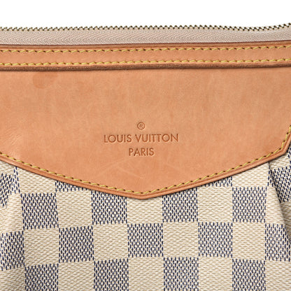Louis Vuitton Damier Azur Siracusa MM 6 of 11