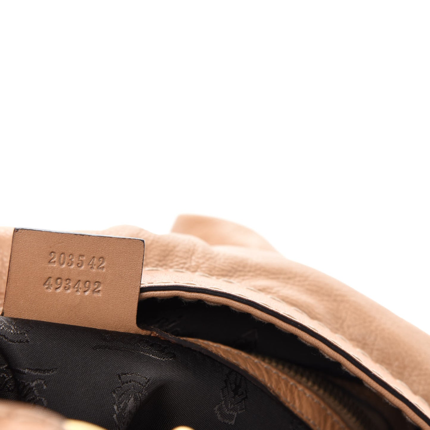 Calfskin Large Jockey Hobo Tan