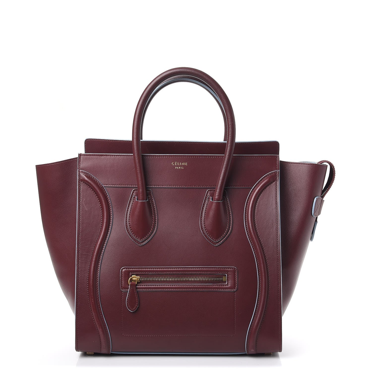 Celine Palmelato Mini Luggage Light Burgundy 1 of 21
