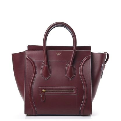 Celine Palmelato Mini Luggage Light Burgundy 1 of 21